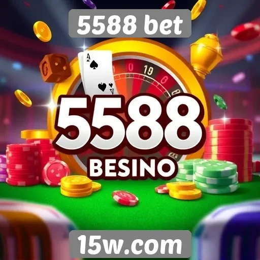 5588 bet oferece variedade de jogos de cassino