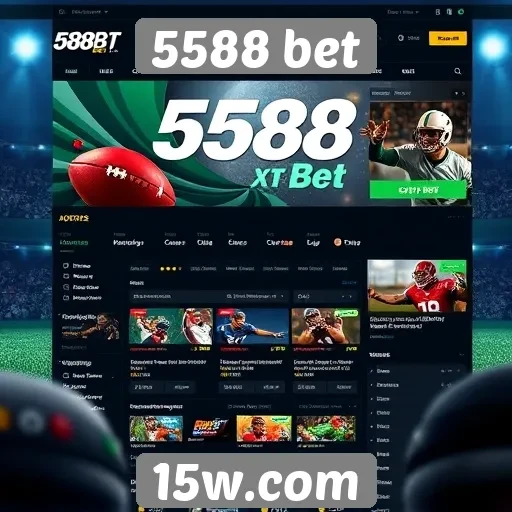 Navegação e usabilidade no site 5588 bet